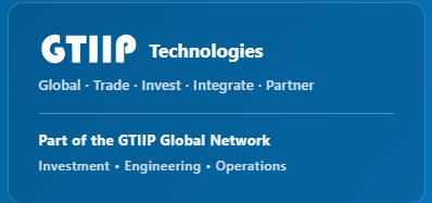 GTIIP Technologies — Global · Trade · Invest · Integrate · Partner — Part of the GTIIP Global Network